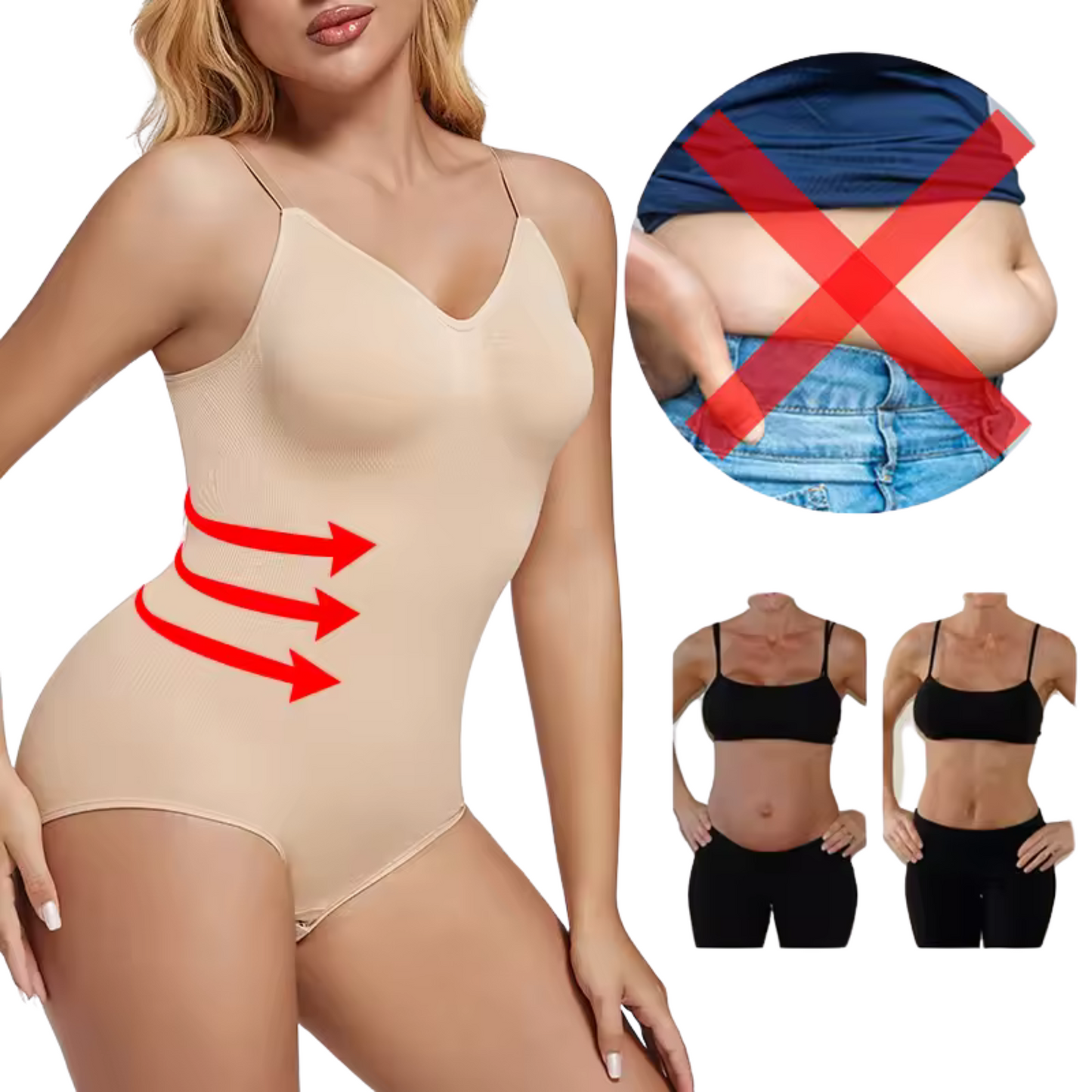 Body Shapewear Dos Nu – Contrôle Parfait